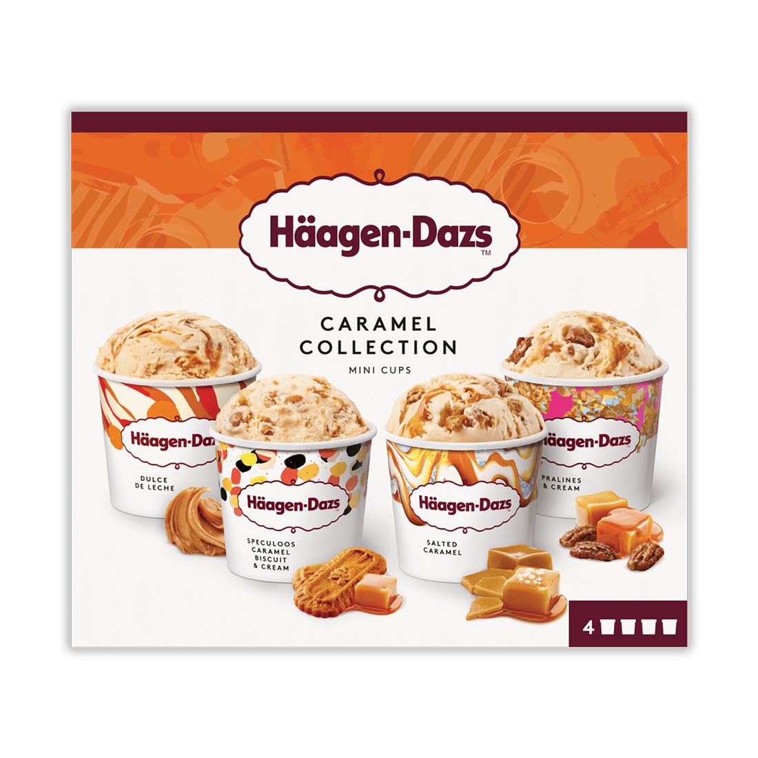 Caramel Mini Cup Multipack